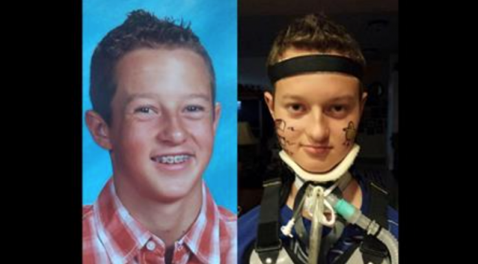 13 Year Old Boy Paralyzed from Neck Down After Given Gardasil HPV Vaccine